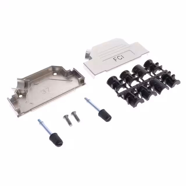 8655MHRA3701KLF Amphenol ICC (FCI)  Capots de connecteurs D-Sub en forme de D